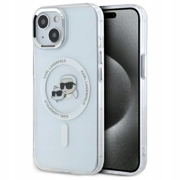 Karl Lagerfeld KLHMP14SHLSKCH iPhone 14 6.1" bílý/bílý hardcase IML Meta