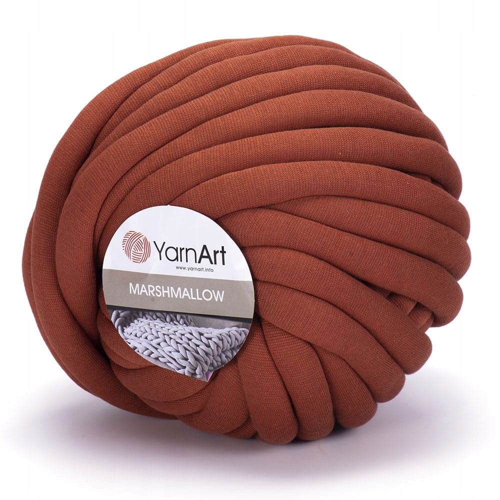 YarnArt Marshmallow tunelová příze s výplní č. 918 měděná, 30m