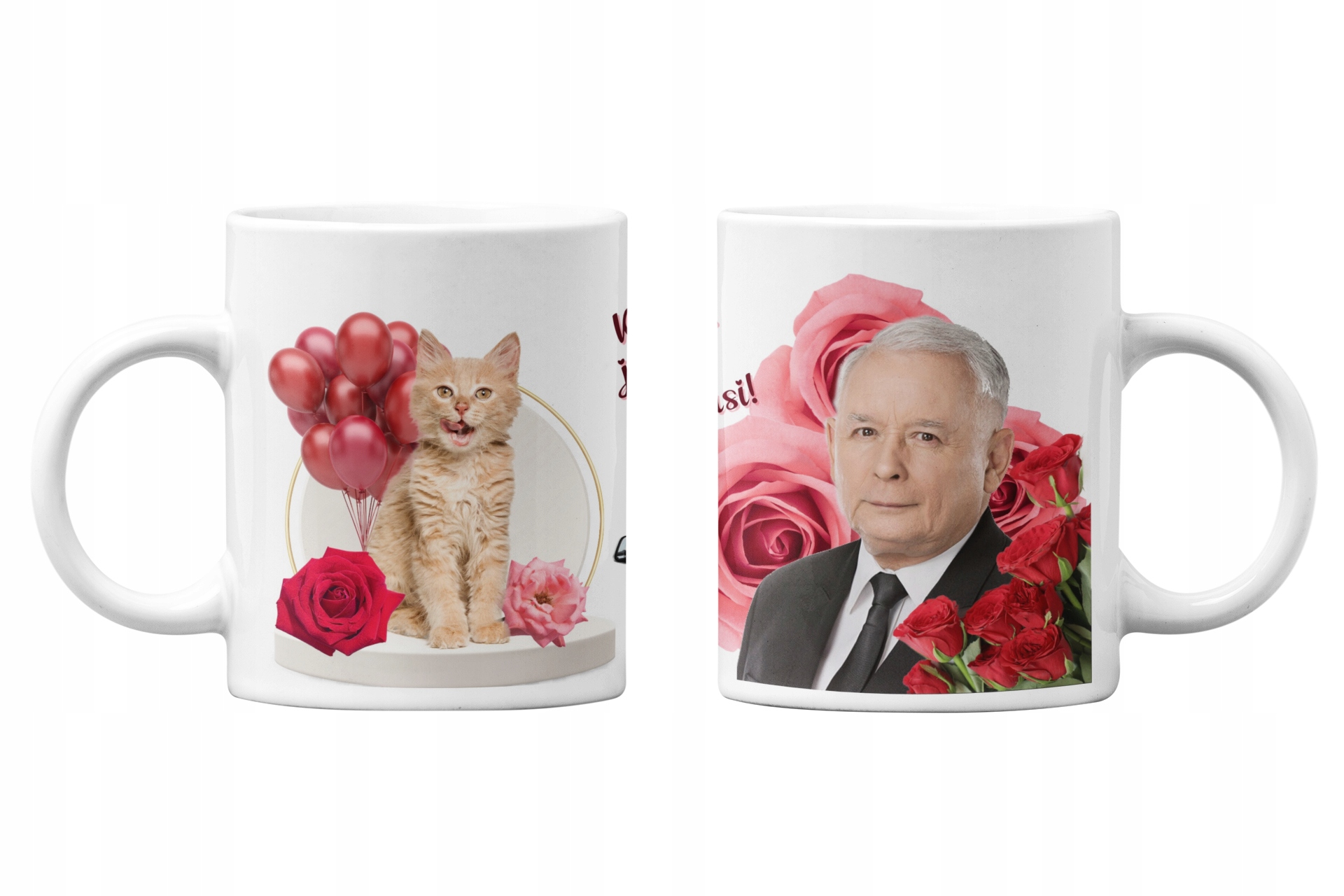 KUBEK PREZESA PIS JAREK ŚMIESZNY PREZENT KACZYŃSKI Marka kubkits