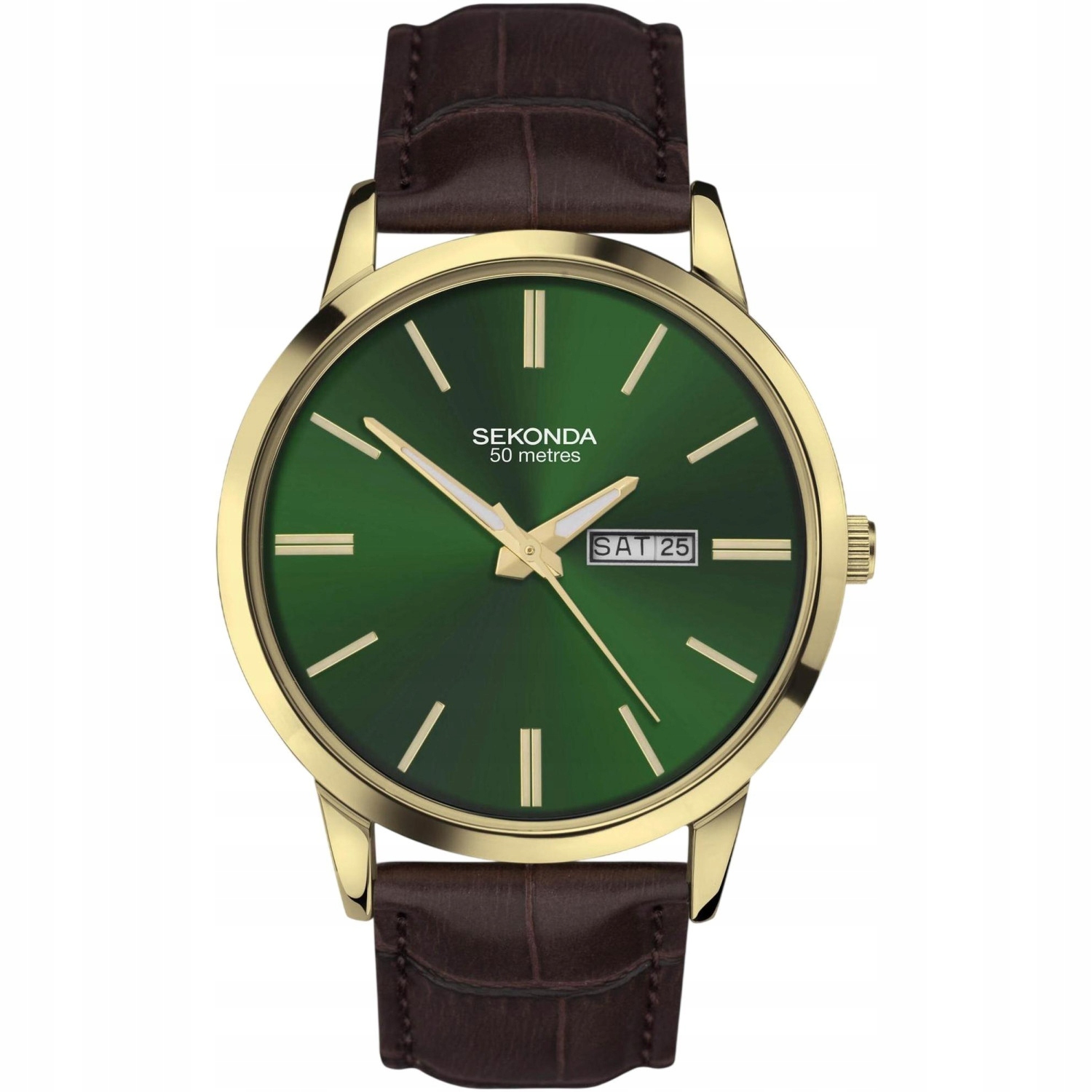 Pánské Hodinky Sekonda 30151 hnědý řemínek