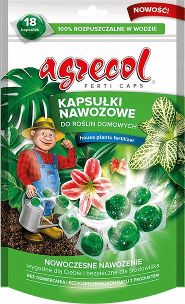 

Kapsułki Nawozowe Do Roślin Domowych 18szt