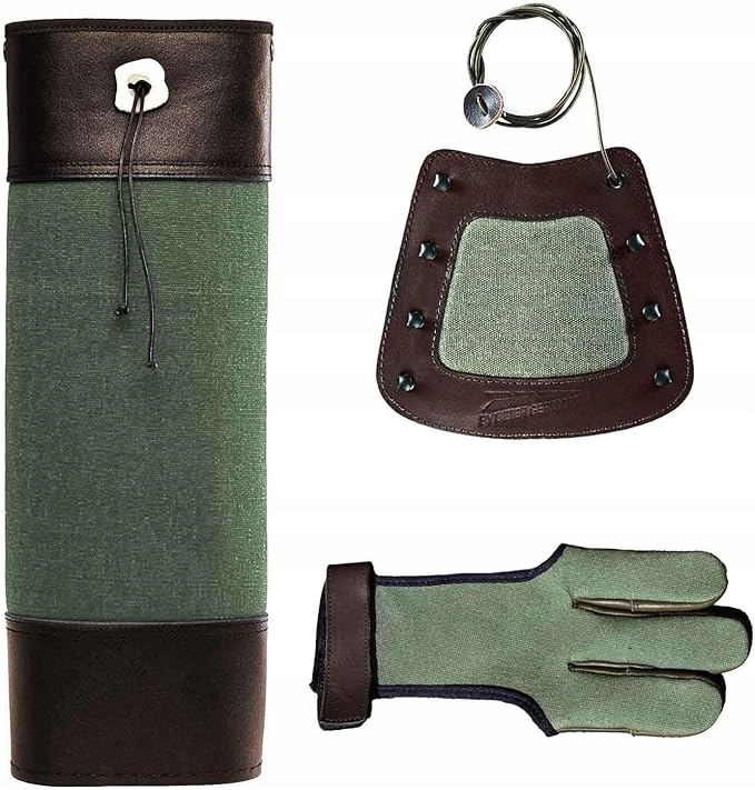 Lukostřelecký set XL by Beier Germany – kolík rukavice chránič