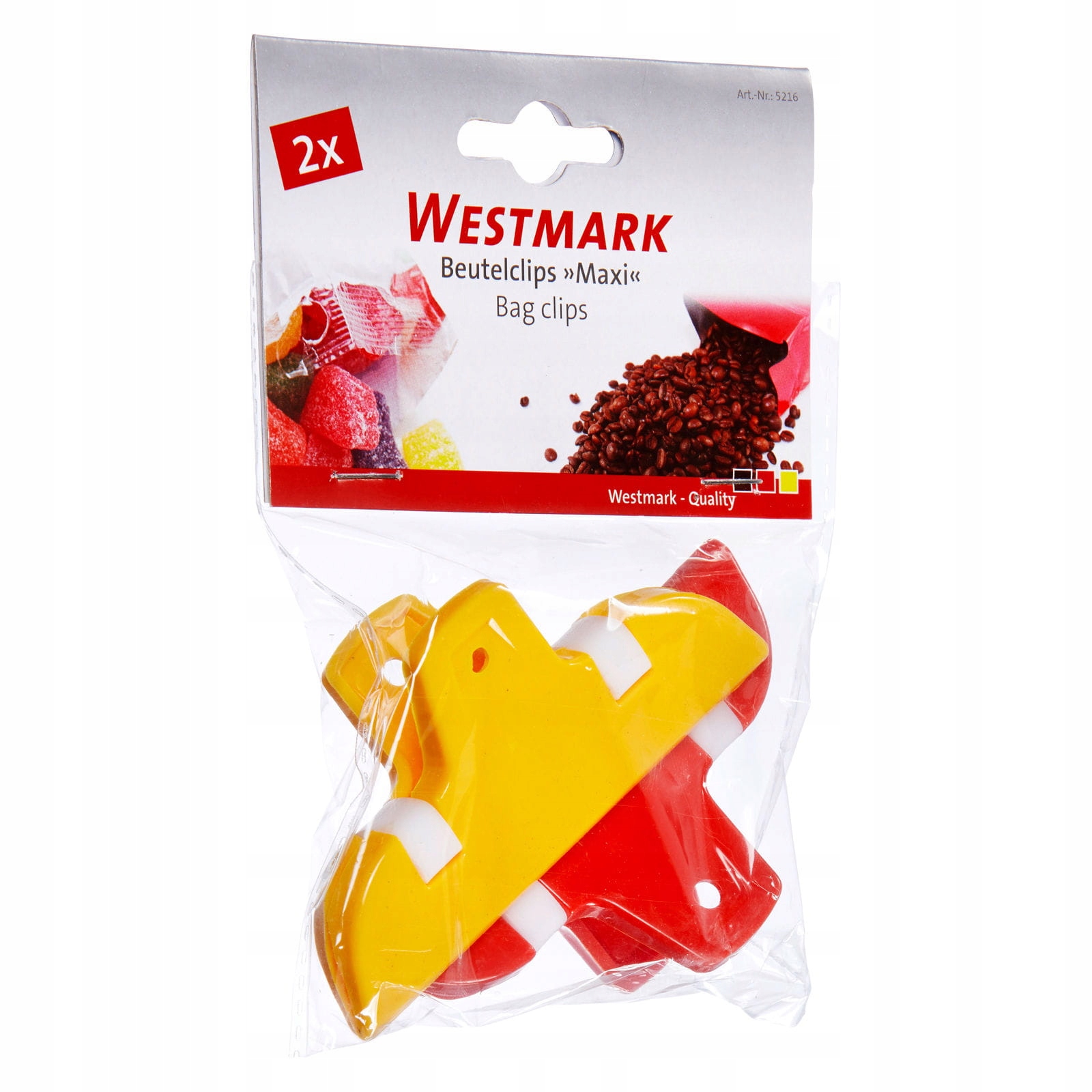 

Westmark, Zestaw 2 klipsów do torebek "M