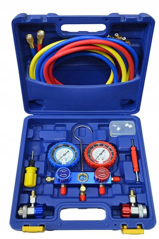Optima Manometre Pre Klimatizáciu R134A R1234YF R32 R410A