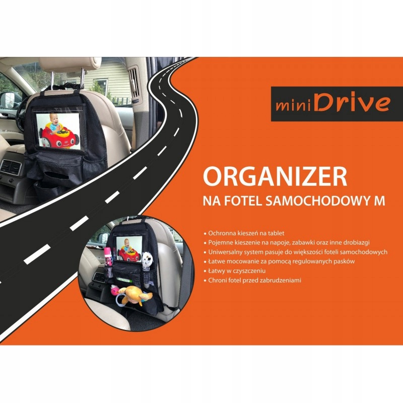 

miniDrive Organizer na Fotel Samochodowy M