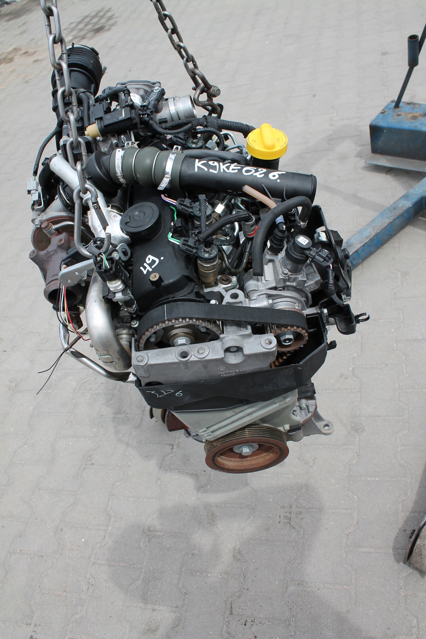 engine complete RENAUL DACIA K9KE626 40 TYSKM
