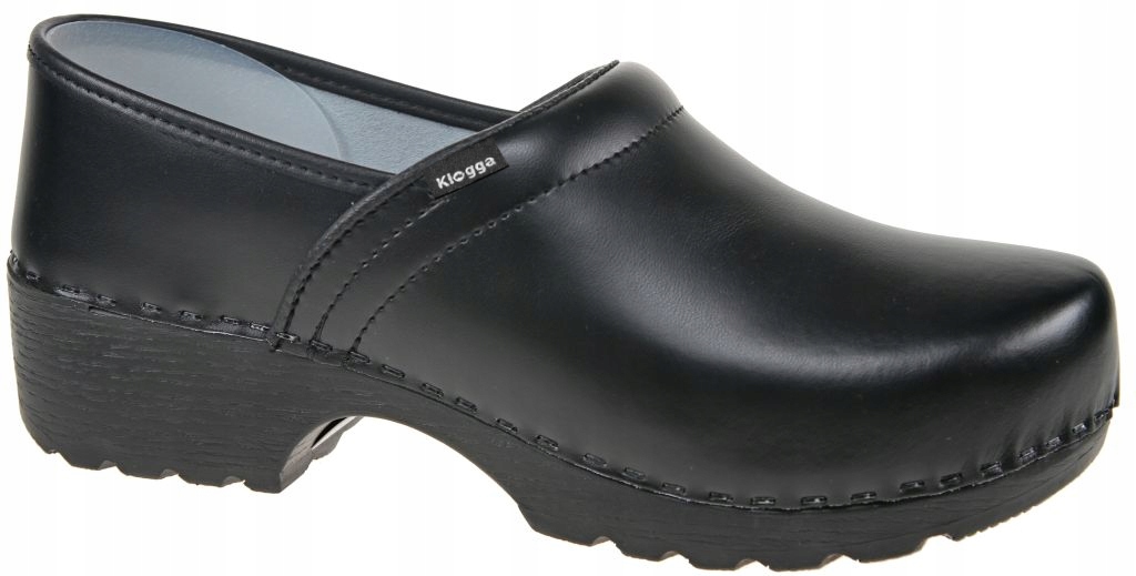 Klogga CHODAKI buty skórzane czarne spody guma 45