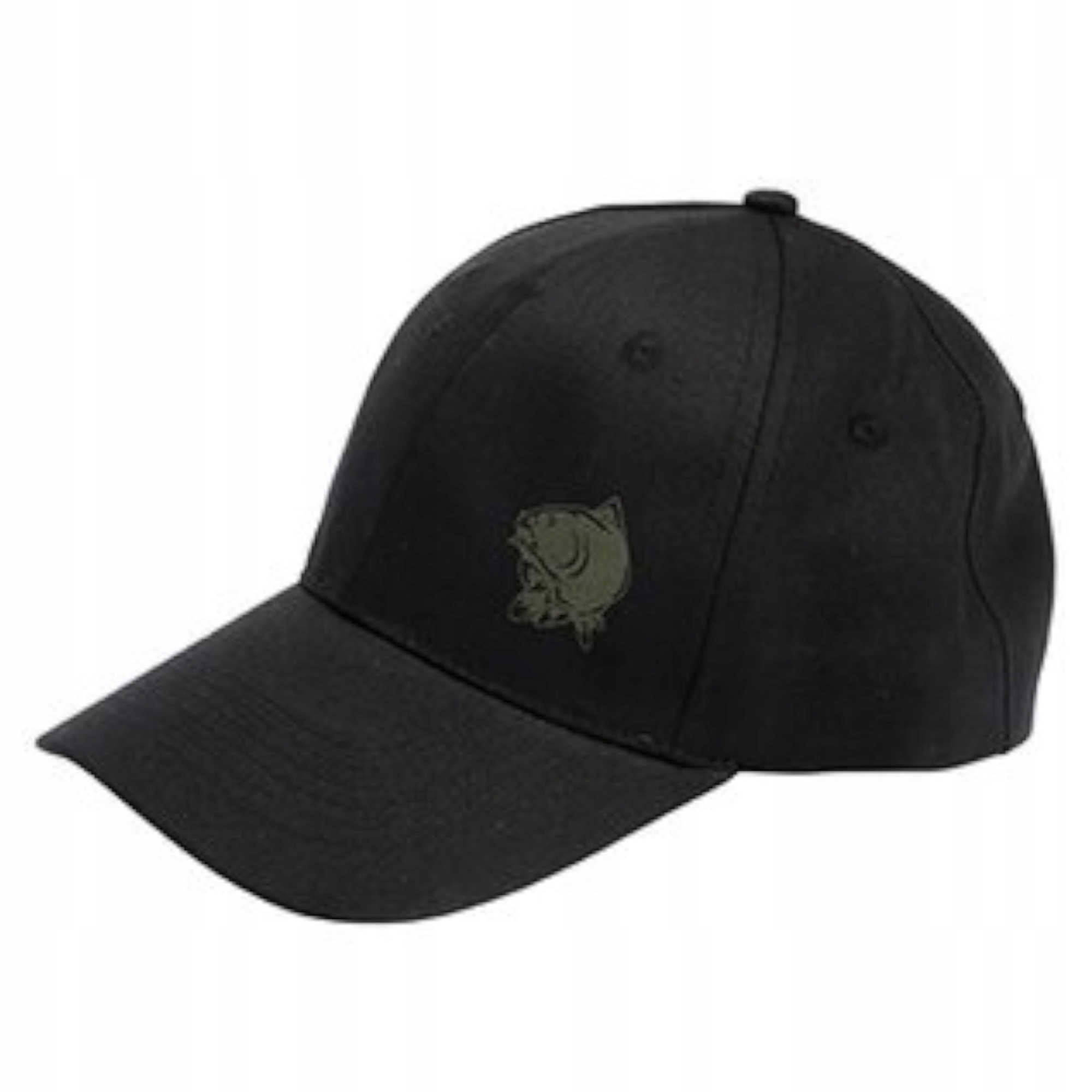 Czapka Wędkarska Z Daszkiem NASH Czarna