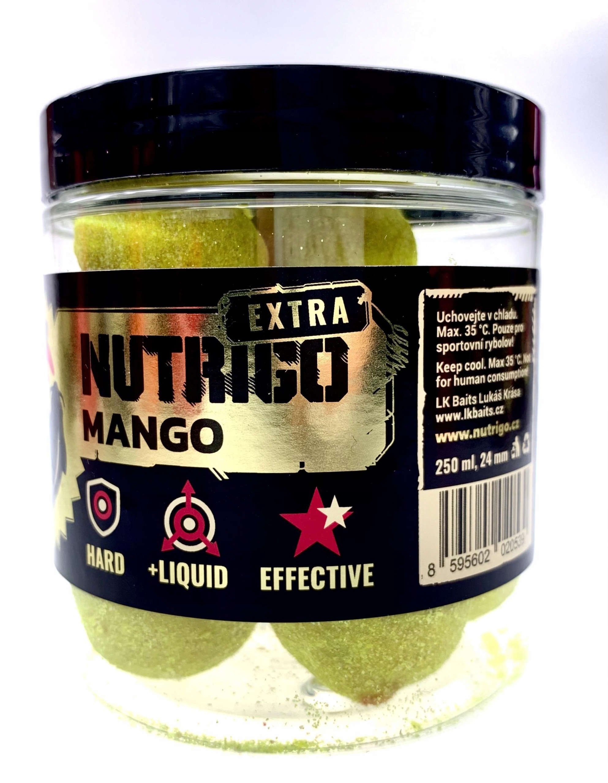 Kulki Haczykowe Lk Baits Nutrigo Extra Mango 24mm 250ml