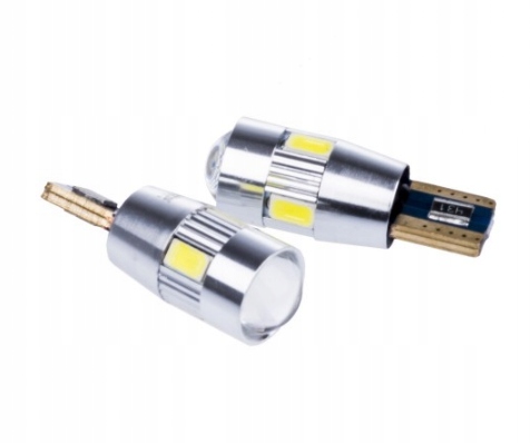 

Żarówki Led W5W T10 6 diod Smd canbus Can-bus 2szt