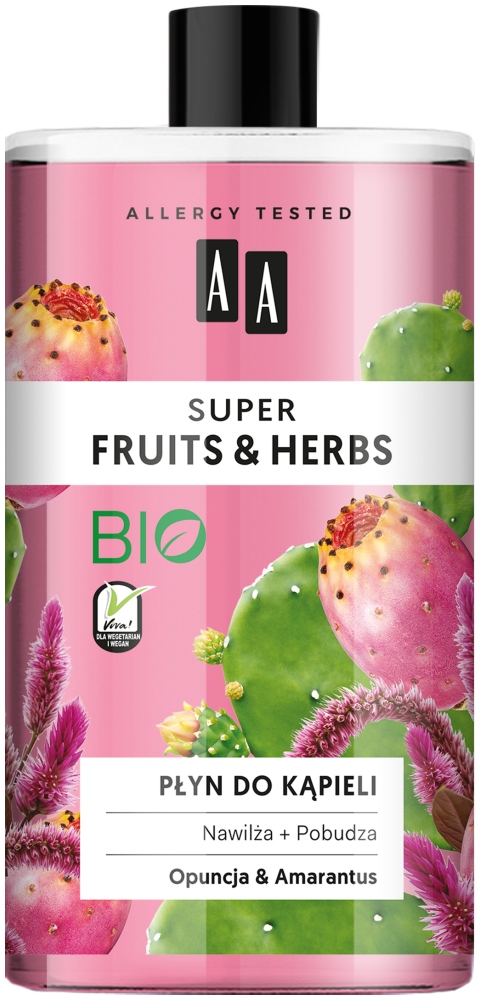 

Aa płyn do kąpieli opuncja i amarantus 750 ml
