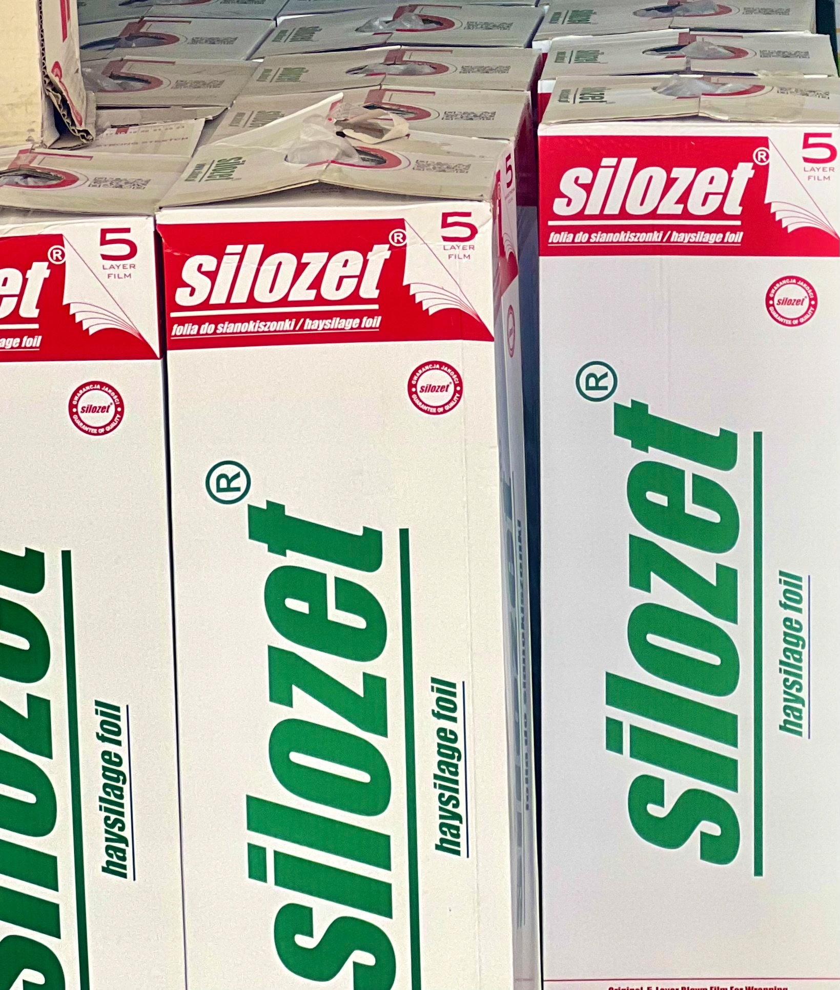 Folia do sianokiszonki SILOZET 500 5-warstwowa TOP Szerokość produktu 50 cm