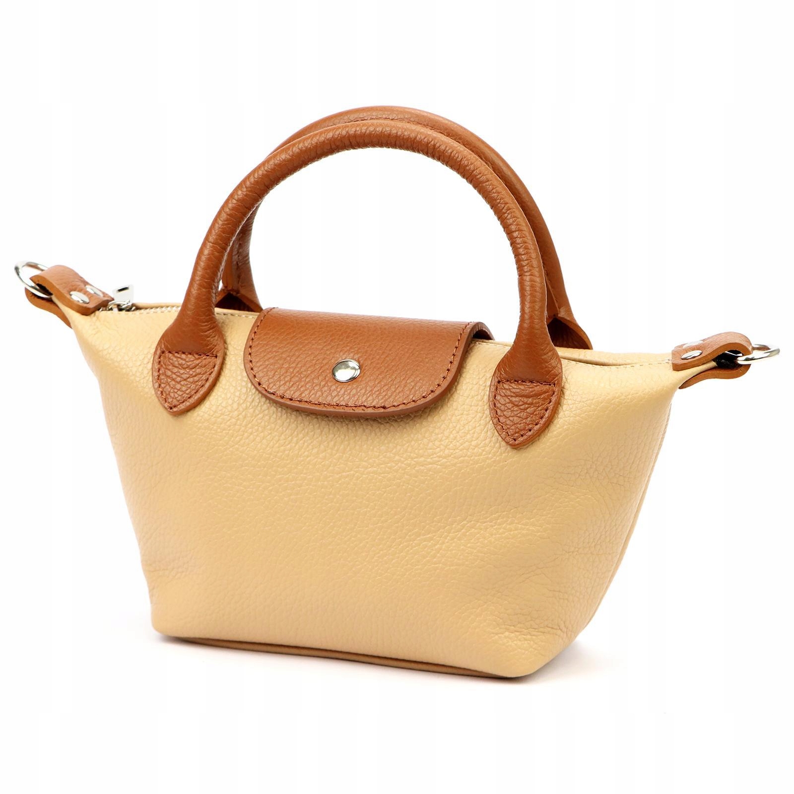 Kabelka Kufřík Do Ruky Nebo Přes Rameno Z Přírodní Kůže Značky Luka