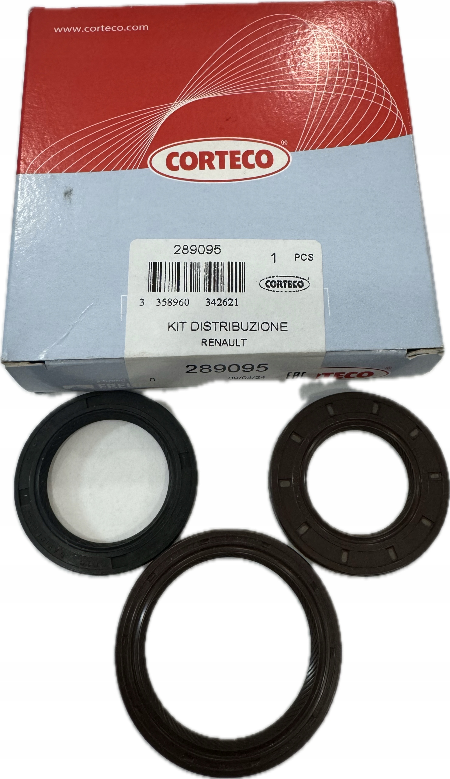 USZCZELNIACZE WAŁKÓW ROZRZĄDU WAŁU PRZÓD MEGANE II SCENIC II 1.8 2.0