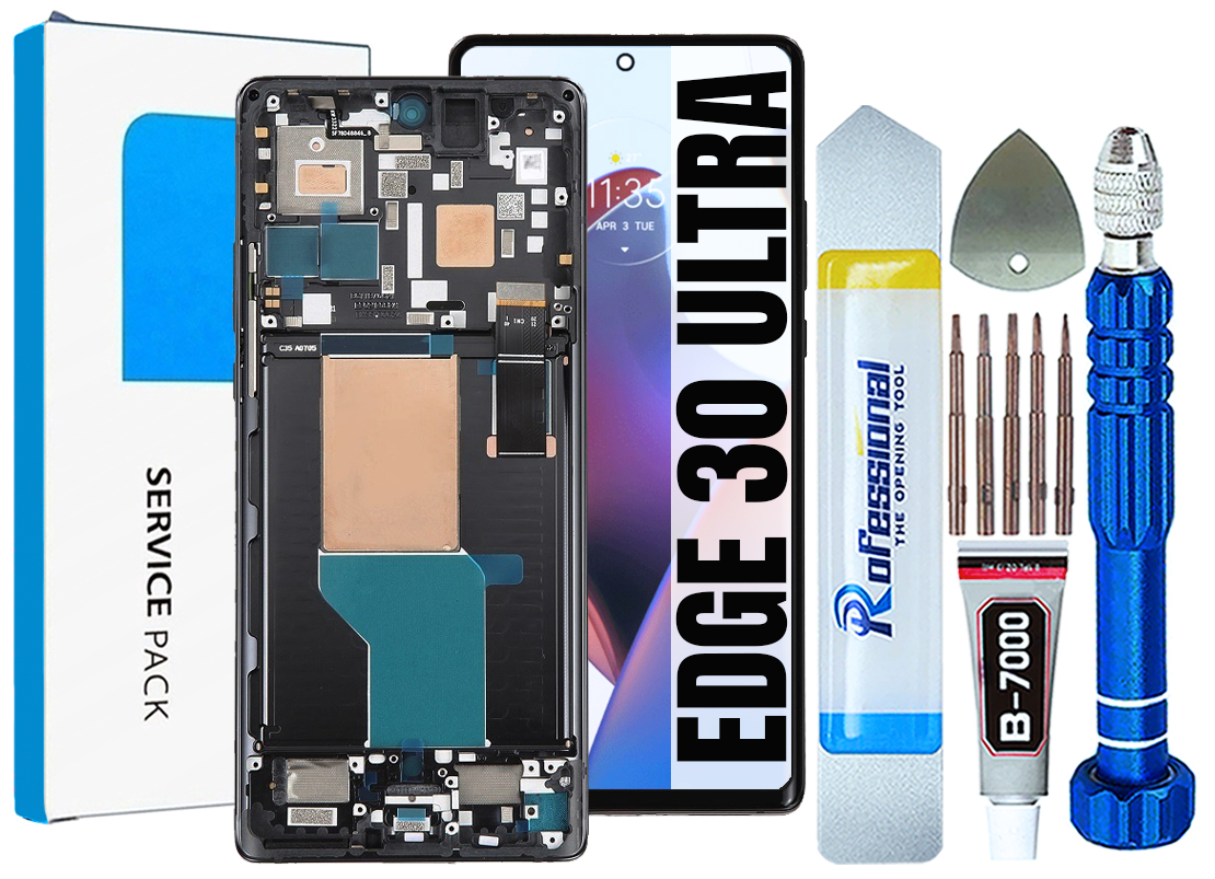 Displej Pro Motorola Edge 30 Ultra Originál LCD Rámeček