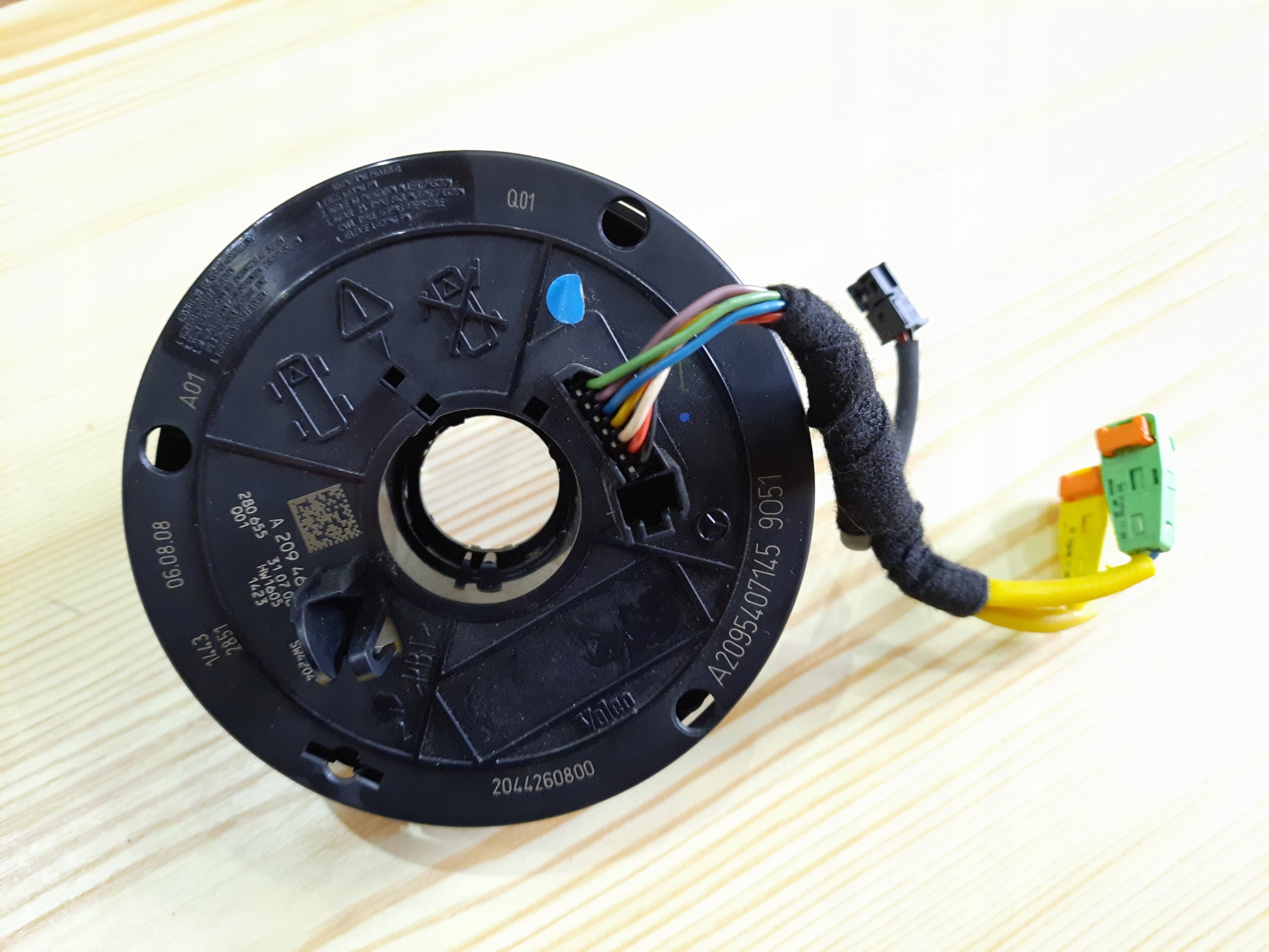 Подушка безпеки стрічка датчик повороту MERCEDES A2095407145