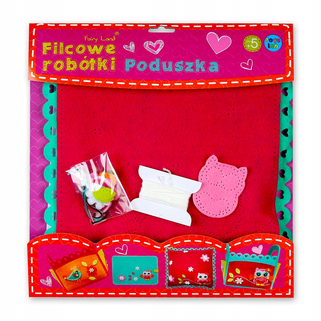 

Filcowe Robótki Zestaw kreatywny Poduszka