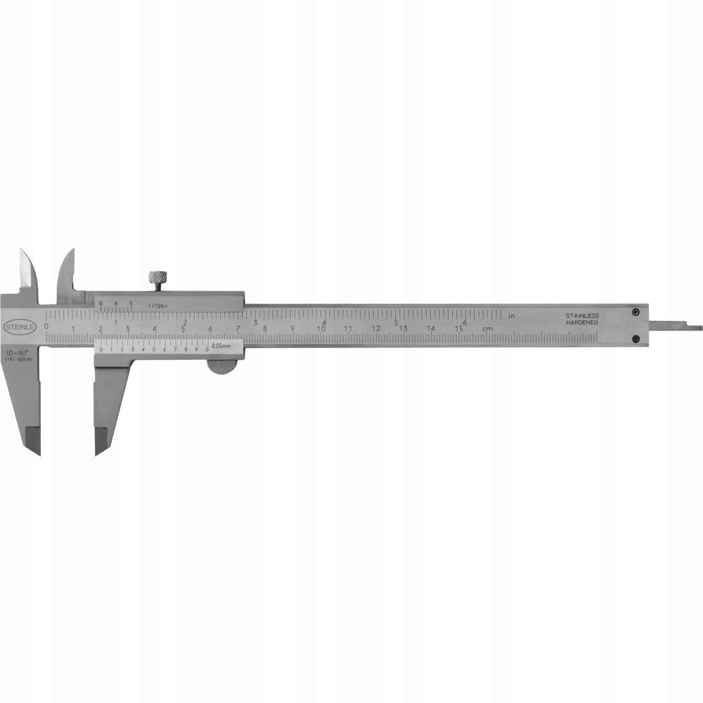 STEINLE Suwmiarka Kieszonkowa 150 mm Z Śrubą Pomiar 005 mm DIN862 — miniatura 2