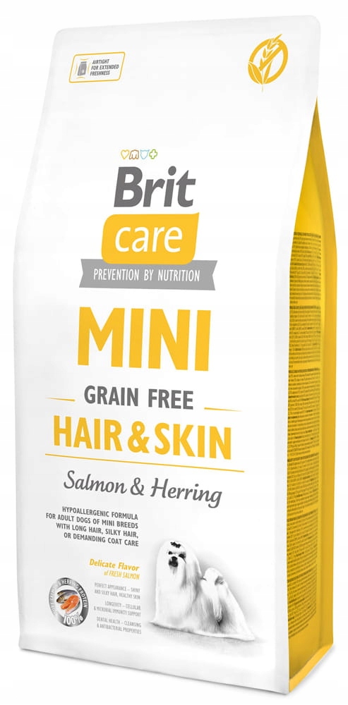 Brit Care Mini Grain-Free Hair&Skin 7kg
