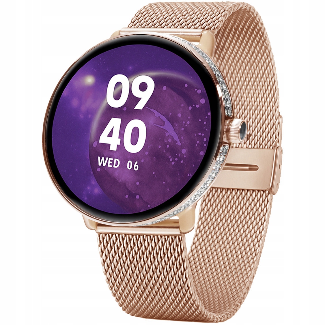 Chytré Hodinky Dámské hodinky Hagen HB39.110.1410 růžové zlato náramek