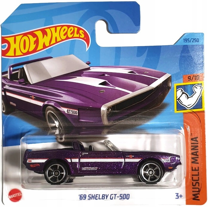 HOT WHEELS '69 SHELBY GT-500 HW MUSCLE MANIA 2023