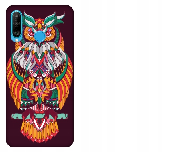 

Etui pokrowiec Huawei P30 Lite Sowa mandala