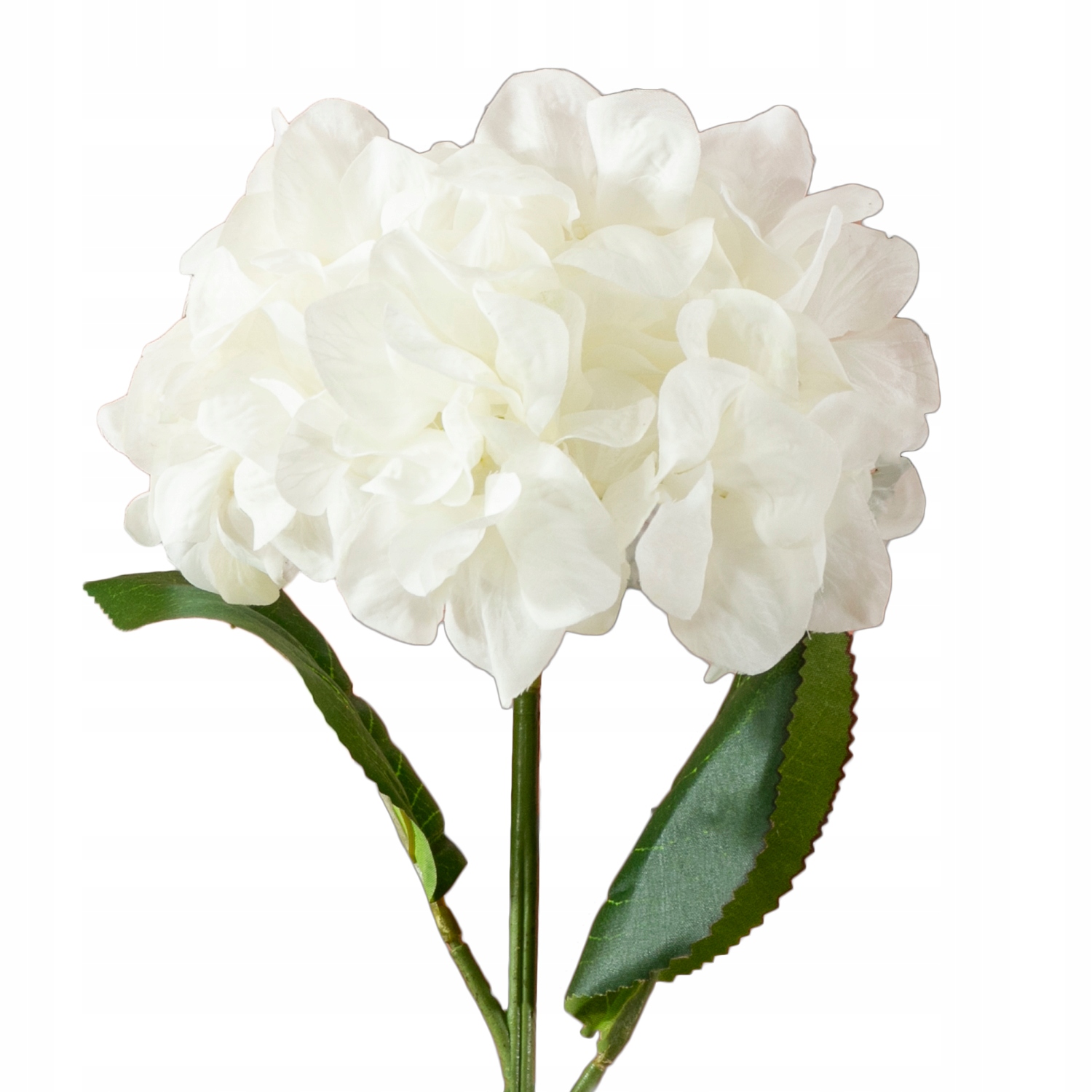 

Sztuczna Hortensja do wazonu biała 56cm