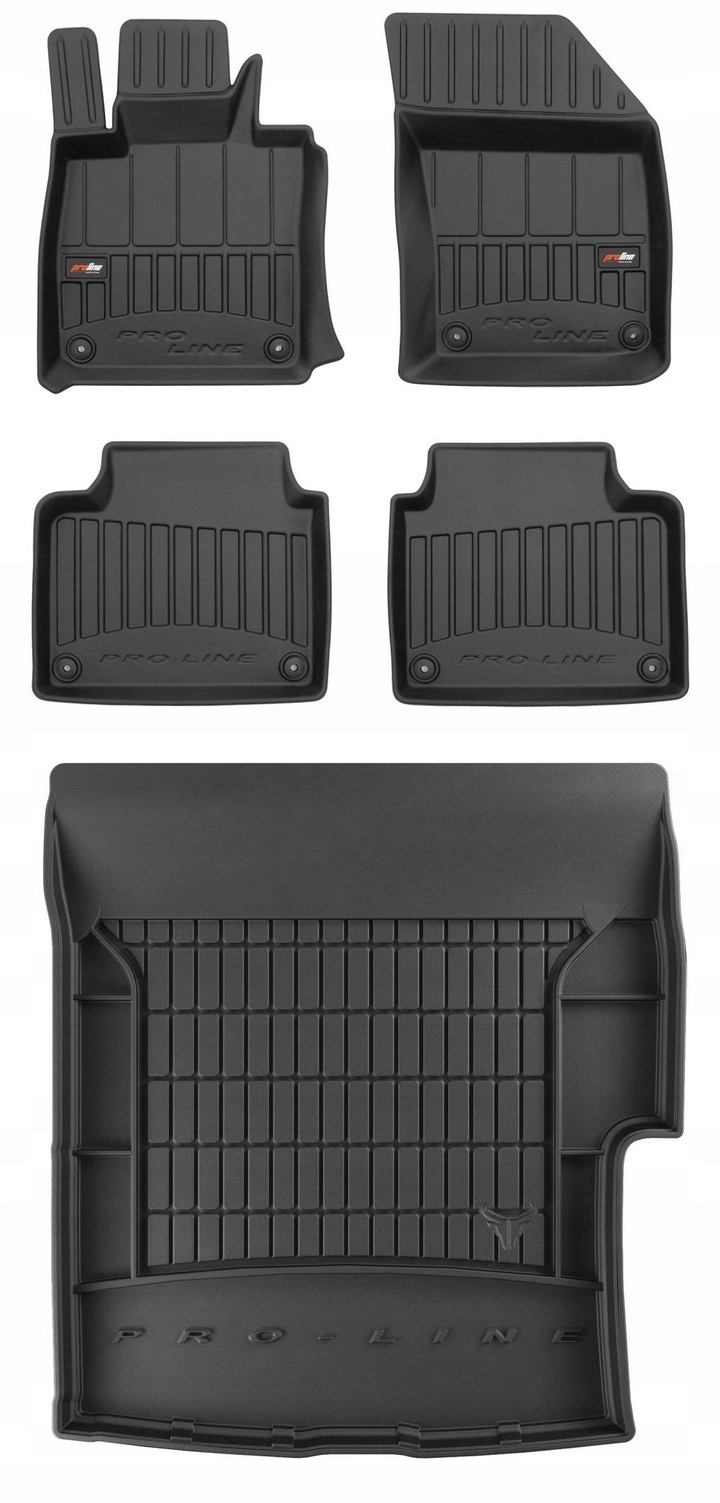 Set 3D gumové rohože Volvo S90 Hybrid Sedan od roku 2016