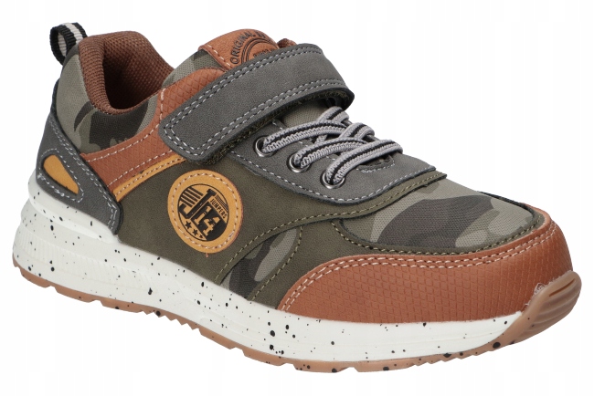 American Club XD132 Adidasy Buty Dziecięce Na Rzepy Wkładka Skórzana Kh 28