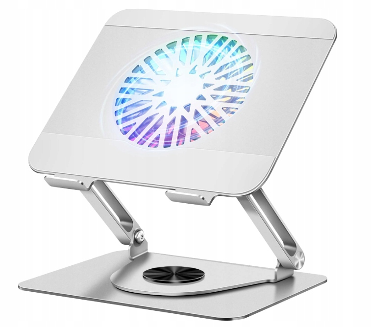 Magnetická podložka pod notebook Rgb Otočná o 360° až 16 palců Tichý provoz