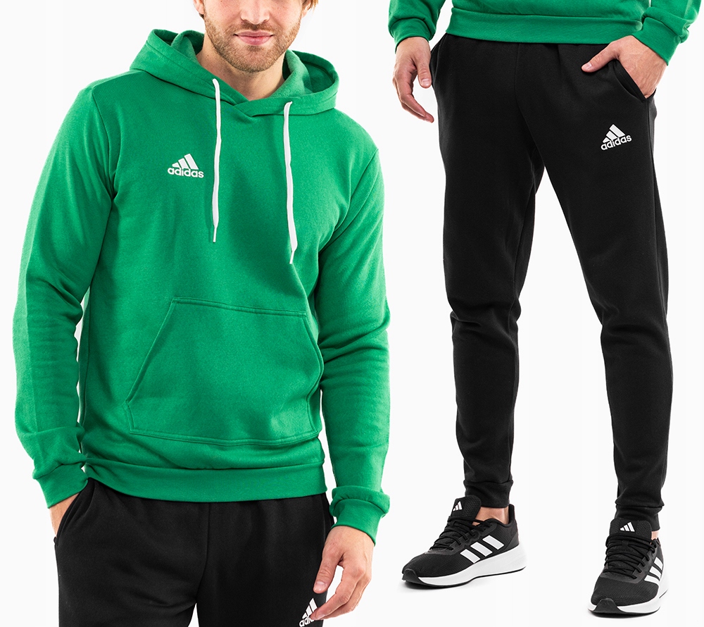 Teplákovka Pánský komplet adidas Entrada 22 Sportovní Mikina Kalhoty Kapuce vel. M