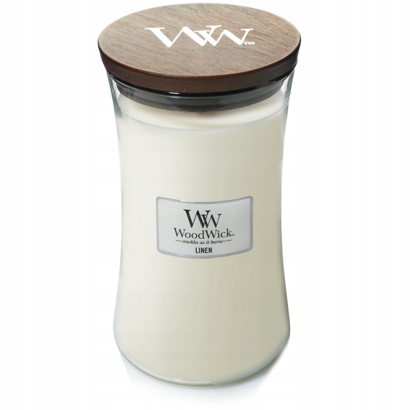 

WoodWick Duża Świeca Linen Duża świeca
