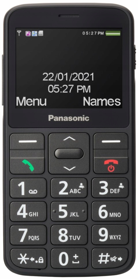 Panasonic KX-TU160 Telefon Dla Seniora Sos czarny