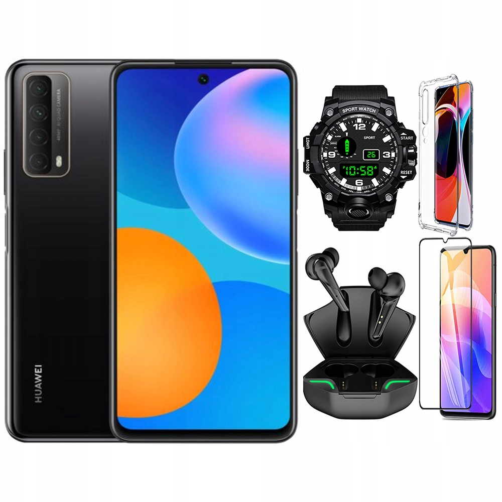 Smartfon Huawei P Smart 2021 4 GB / 128 GB czarny - Sklep, Opinie, Cena ...