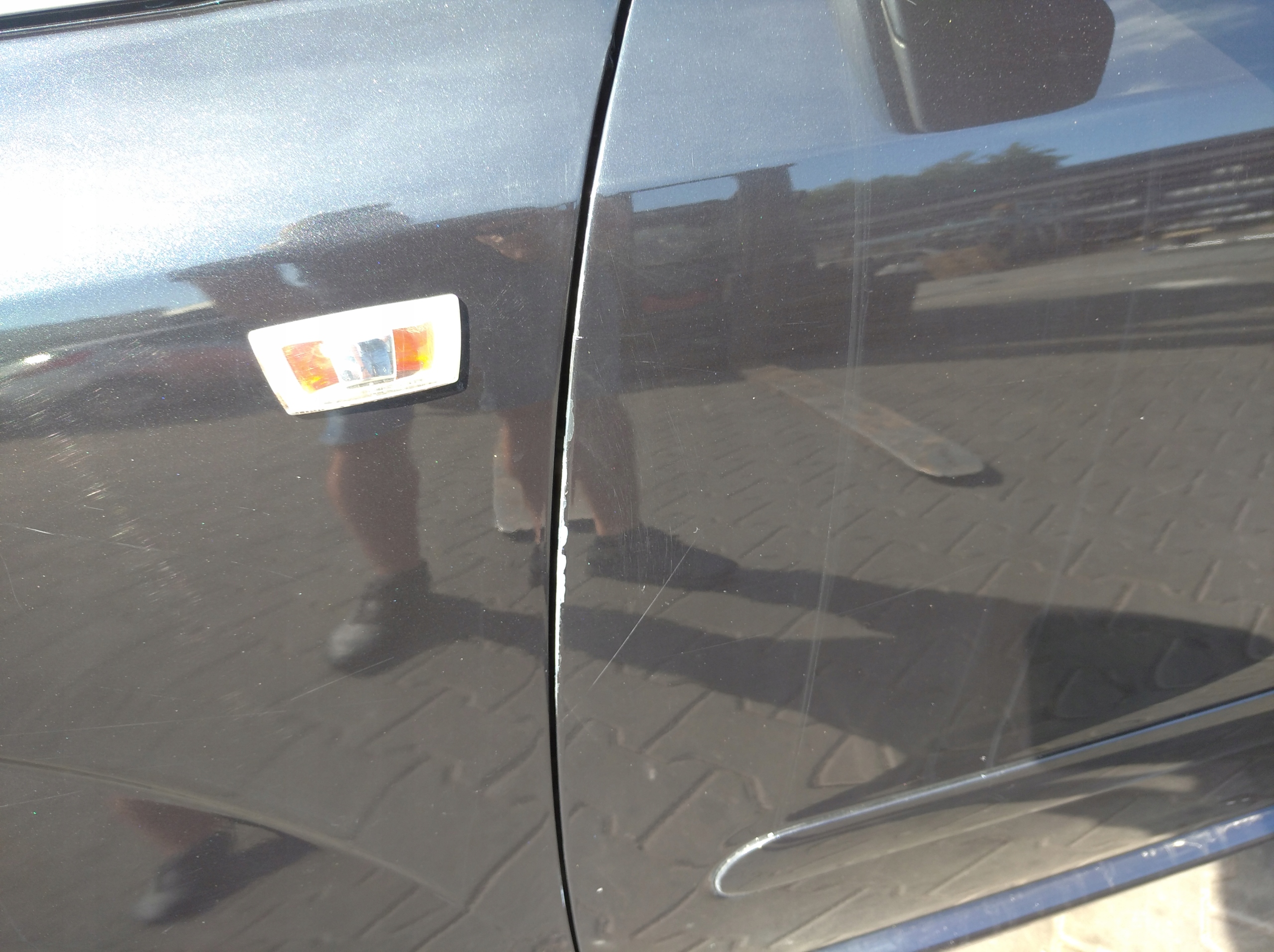 OPEL ZAFIRA B door front front left Z01Q black,