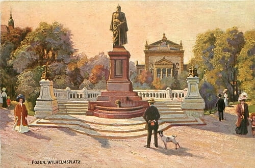 Poznań Pomnik Wilhelma - Reprodukcja 8497