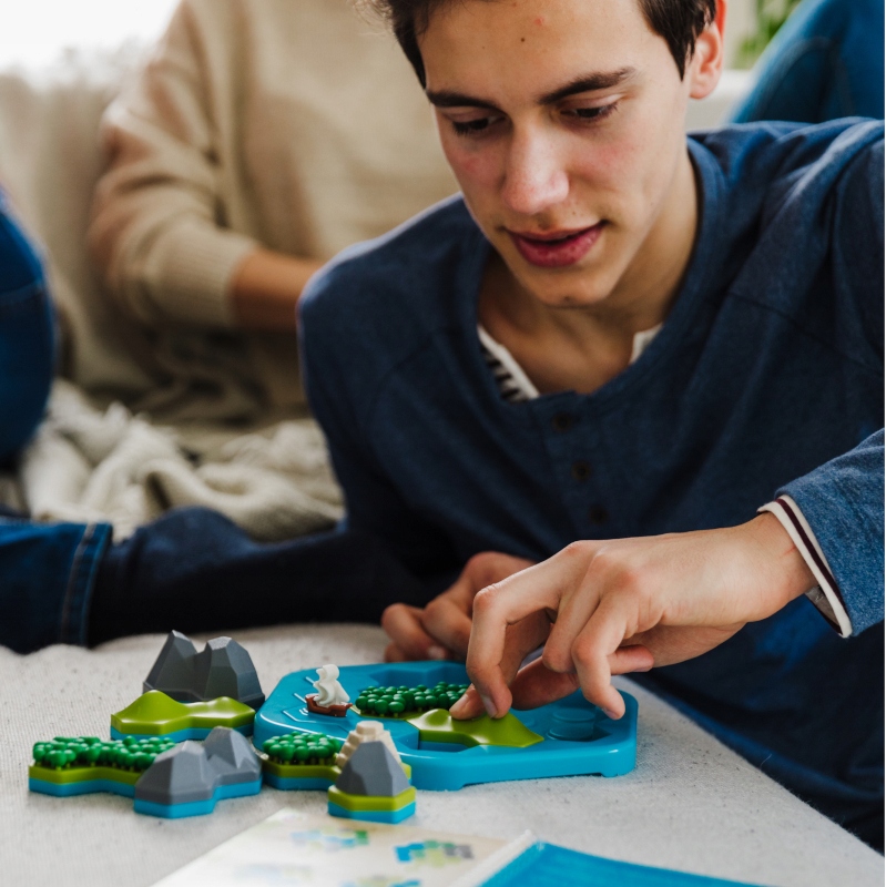 SMART GAMES GRA LOGICZNA TREASURE ISLAND WERSJA PL Minimalna liczba graczy 1