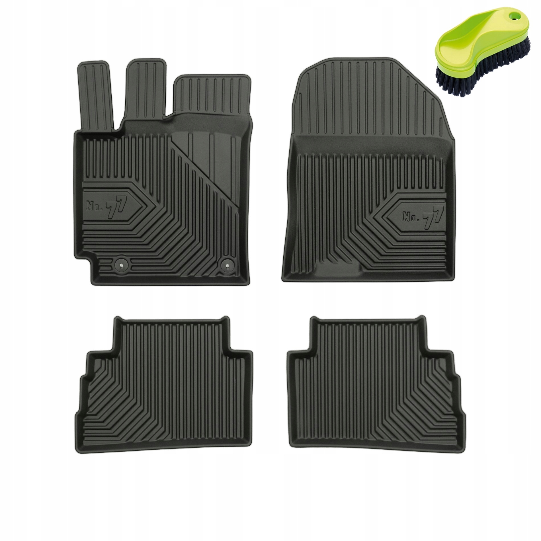 Frogum Koberce do auta pro Hyundai Kona od roku 2017 kartáč