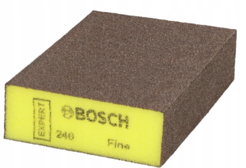 Gąbka Kostka Szlifierska Ścierna ziarno drobne 240 Bosch 2608901170 1szt