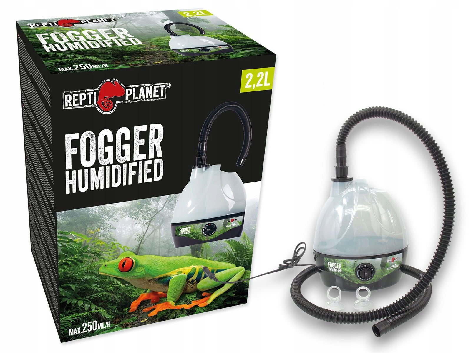 Levně Ultrazvukový zvlhčovač vzduchu fogger do terária Maxi 2,2l Repti Planet