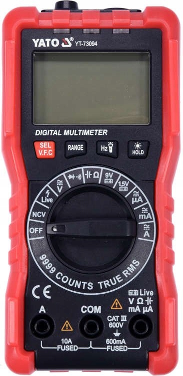 

Wielofunkcyjny Miernik Cyfrowy Yato yt-73094