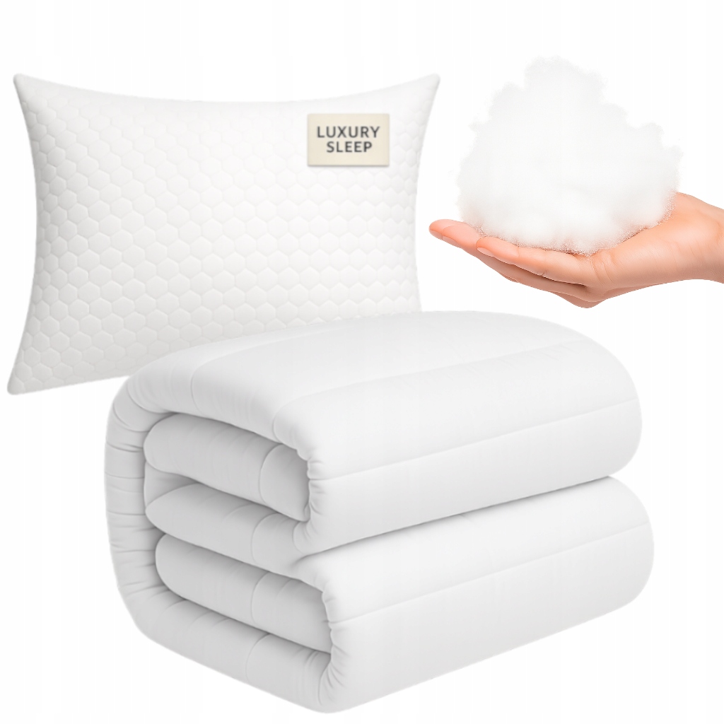 Celoroční antialergická hřejivá sada Přikrývka 220x200 Polštář 50x60 Pl