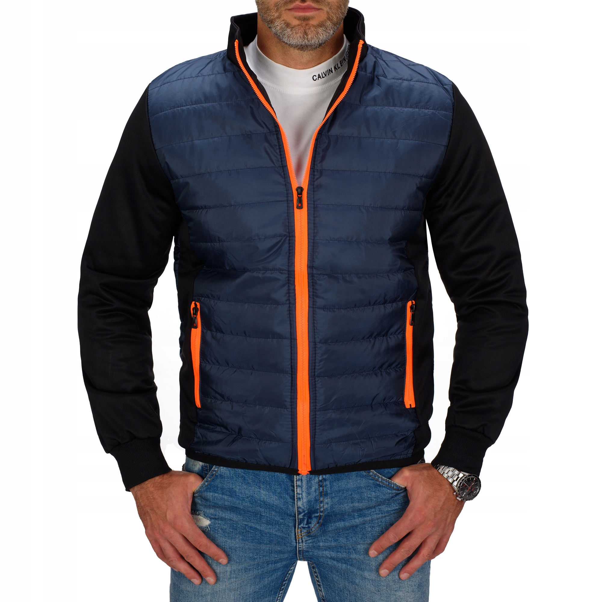 

TY13 roz. L Ocieplana Bluza / Kurtka Z Kapturem