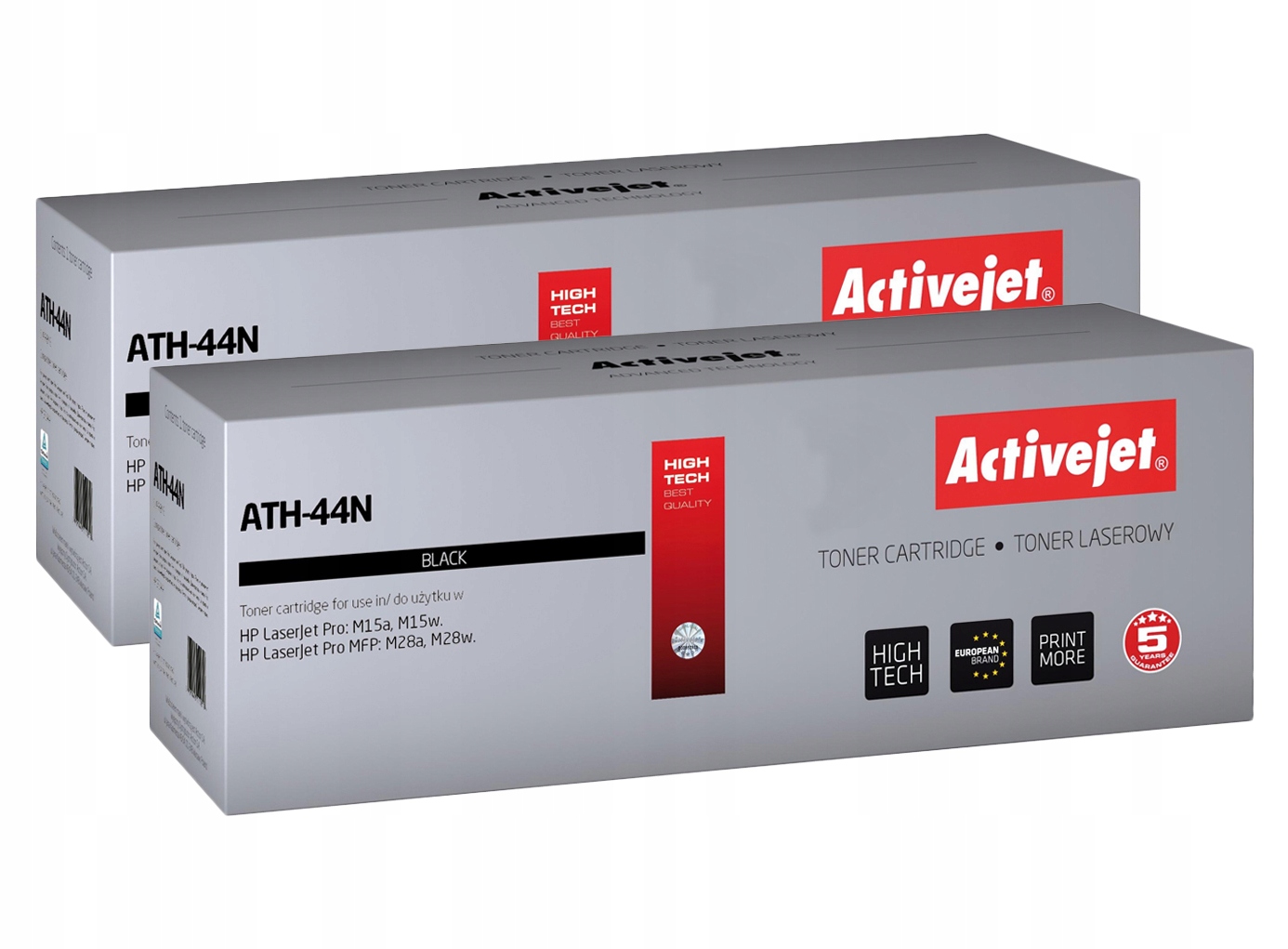 

2X Toner Activejet Do Hp Laser. Pro M14 M15a M15w