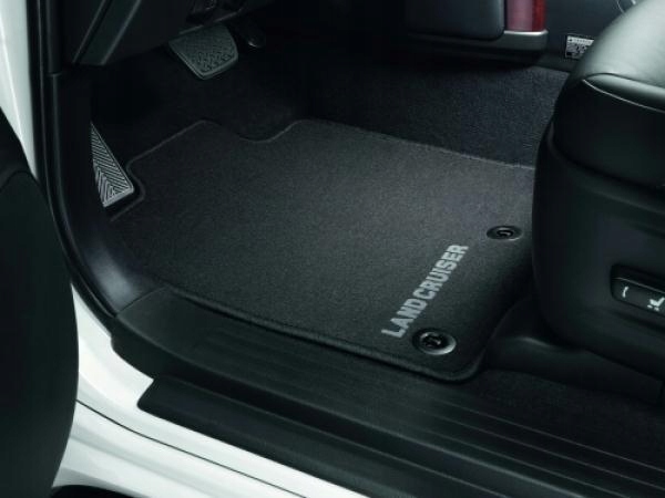 Toyota Land Cruiser Originálne velúrové koberčeky komplet PZ410-J1351-FA Oe