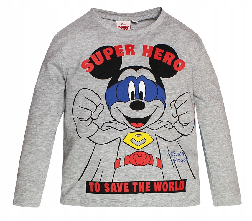 

Myszka Mickey Bluzka Długi Rękaw Dla Chłopca 98