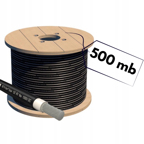 Kabel Leoni BETAflam 6mm2 bílý Ohnivzdorný 500 m