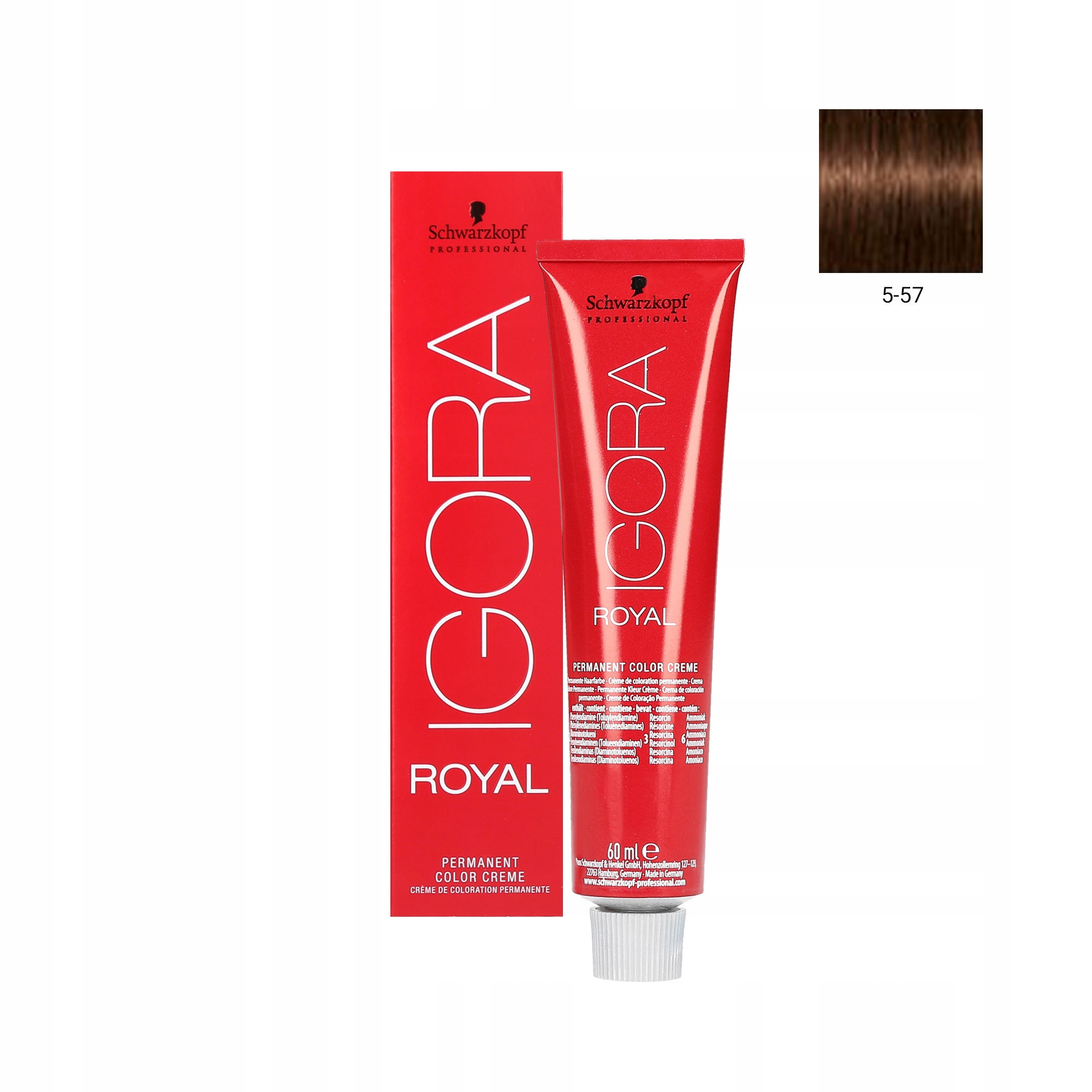 

Schwarzkopf Igora Royal Farba Do Włosów 5-57 60 ML