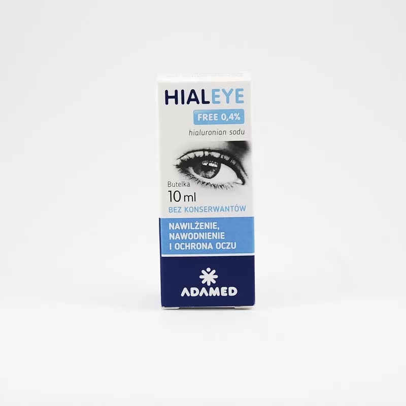 

Hialeye Free 0,4% krople do oczu 10 ml