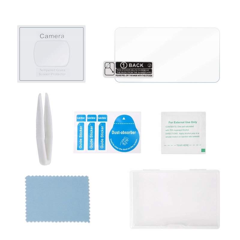 Szkło hartowane na ekran i obiektyw Sunnylife do DJI Osmo Pocket 3 (1+1)